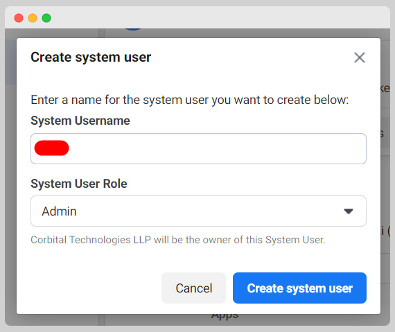 create-system-user