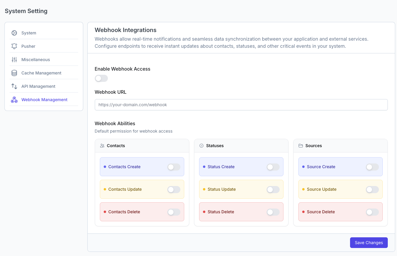 webhook-management